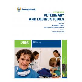 Introducing Veterinary and Equine Studies, 2006