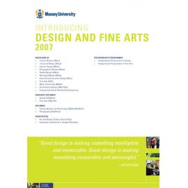 Introducing Design and Fine Arts, 2007