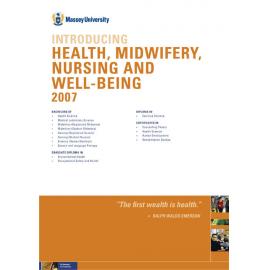 Introducing Health, Midwifery, Nursing and Well-being, 2007