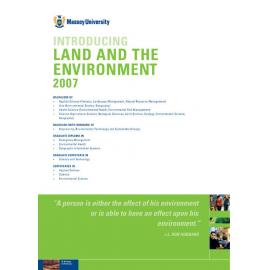 Introducing Land and the Environment, 2007
