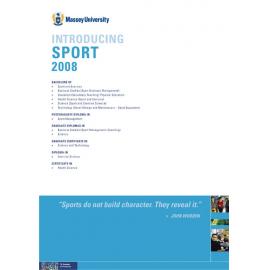 Introducing Sport, 2008