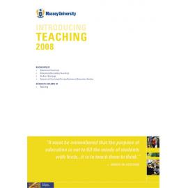 Introducing Teaching, 2008