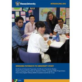 Introducing Bridging Pathways to University Study, 2010