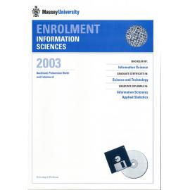 Enrolment Information Sciences, 2003