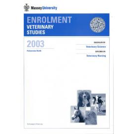 Enrolment Veterinary Studies, 2003