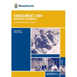 Enrolment Defence Studies, 2004