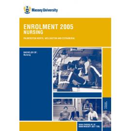 Enrolment Nursing, 2005