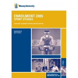 Enrolment Sport Studies, 2005