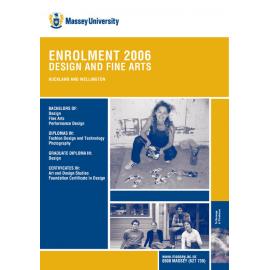 Enrolment Design and Fine Arts, 2006