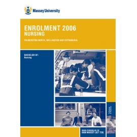 Enrolment Nursing, 2006