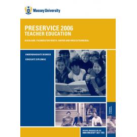 Enrolment Pre-Service Teacher Education, 2006