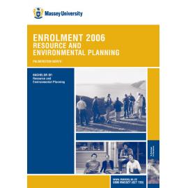 Enrolment Resource and Environmental Planning, 2006