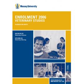Enrolment Veterinary Studies, 2006