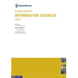 Enrolment Information Sciences, 2007