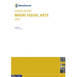 Enrolment Māori Visual Arts, 2007
