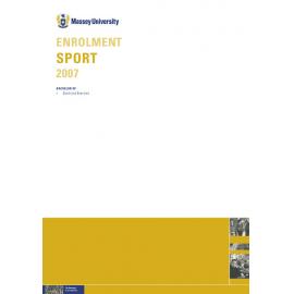 Enrolment Sport, 2007