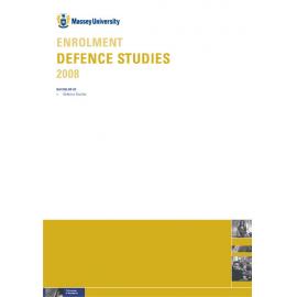 Enrolment Defence Studies, 2008
