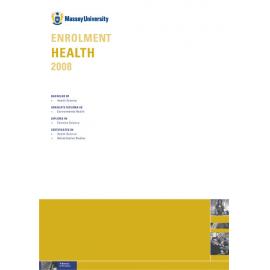Enrolment Health, 2008