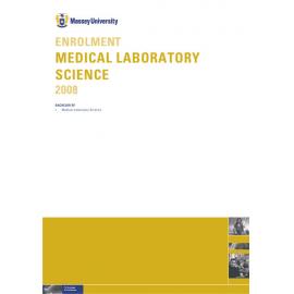 Enrolment Medical Laboratory Science, 2008