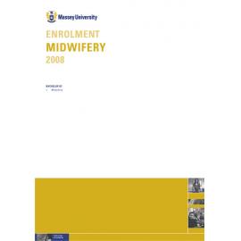 Enrolment Midwifery, 2008