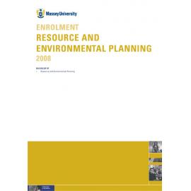 Enrolment Resource and Environmental Planning, 2008