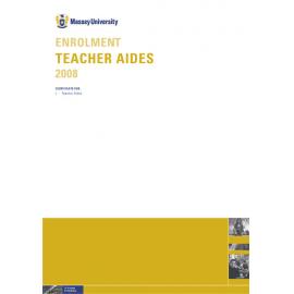 Enrolment Teacher Aides, 2008