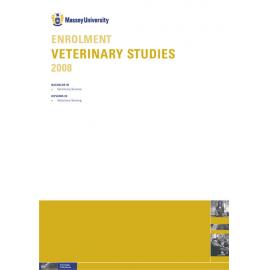 Enrolment Veterinary Studies, 2008