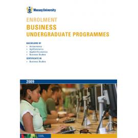 Enrolment Business Undergraduate Programmes, 2009