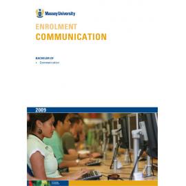 Enrolment Communication, 2009