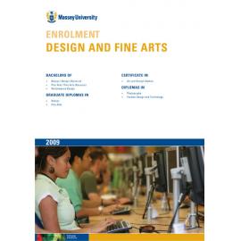 Enrolment Design and Fine Arts, 2009