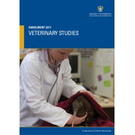 Enrolment Veterinary Studies, 2011