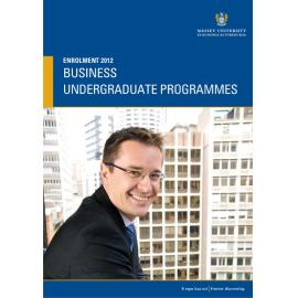 Enrolment Business Undergraduate Programmes, 2012