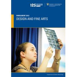 Enrolment Design and Fine Arts, 2012