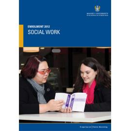 Enrolment Social Work, 2012