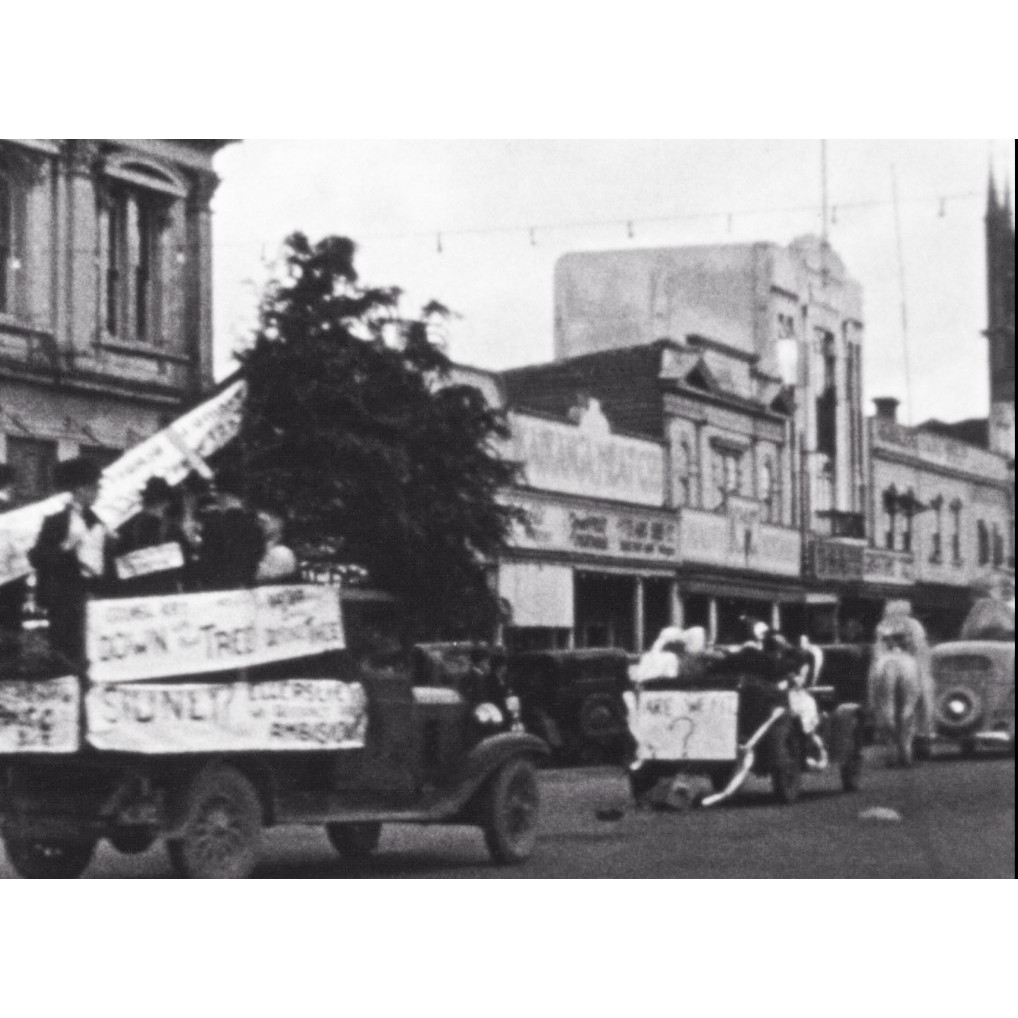 Massey Agricultural College Procession, circa 1938