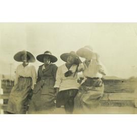 Thames Valley Co-operative Dairy Company Limited. Paeroa factory staff, circa 1914-1921