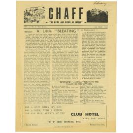 Chaff, 1(3), 1949-07-06