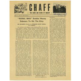 Chaff, 1(5), 1949-08-04