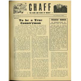 Chaff, 2(1), 1950-02-21