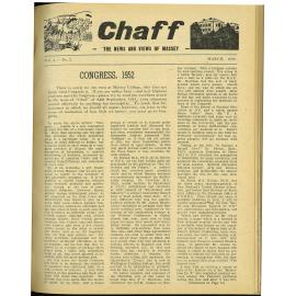 Chaff, 4(3), 1952-03