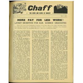 Chaff, 4(5), 1952-05