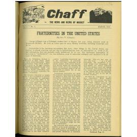 Chaff, 5(1), 1953-03