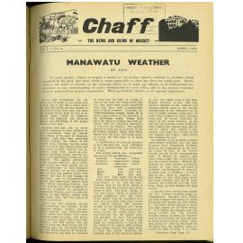 Chaff, 5(4), 1953-04 