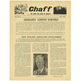 Chaff, 5(5), 1953-05