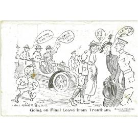 Going on final leave from Trentham