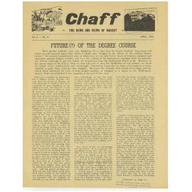 Chaff, 6(2), 1954-04