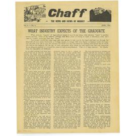 Chaff, 6(6), 1954-06