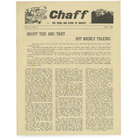 Chaff, 6(7), 1954-07