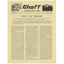 Chaff, 6(9), 1954-08