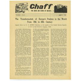 Chaff, 7(2), 1955-03